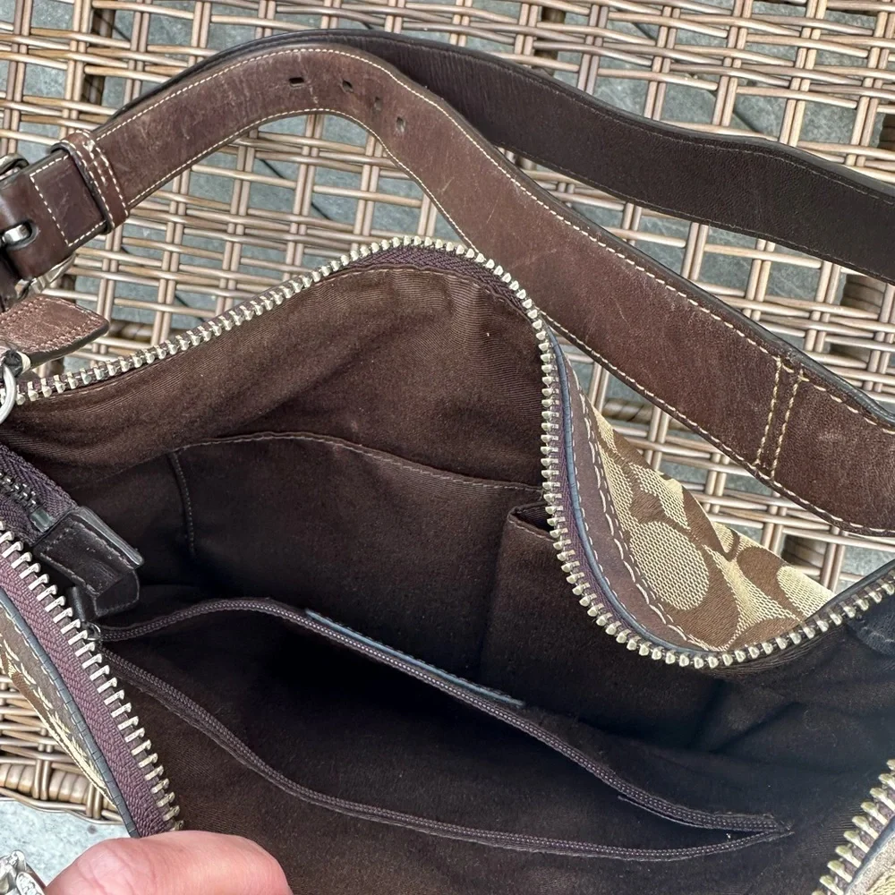 COACH CHELSEA brown Signature shoulder tote bag - Picture 9 of 9